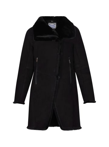 DreiMaster Vintage Damen Mantel in Schwarz