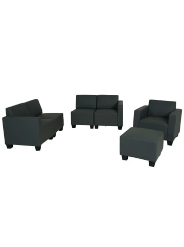 MCW Modular Sofa-System Moncalieri 3-1-1-1, Dunkelgrau