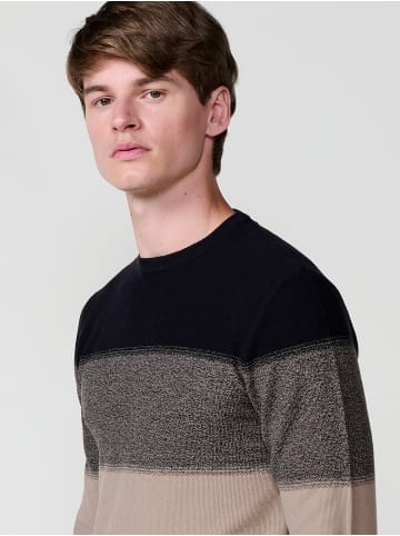 KOROSHI Strickpullover in braun