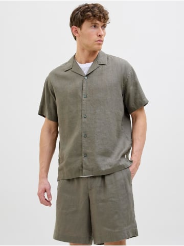 Jack & Jones Hawaii-Hemd in Tea Leaf