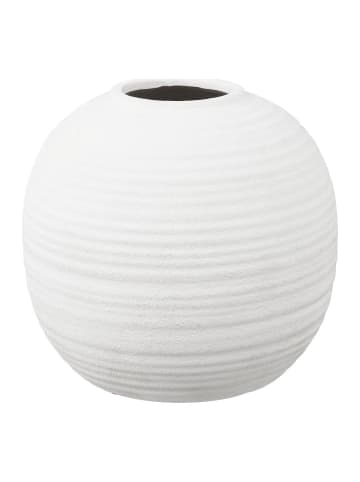 ebuy24 Vase Sona Weiß 30 x 30 cm