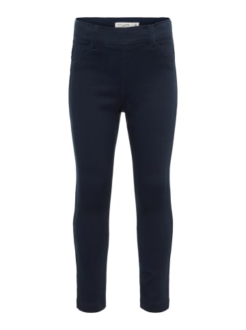 name it Mädchen Twill-Jeggings in Blau