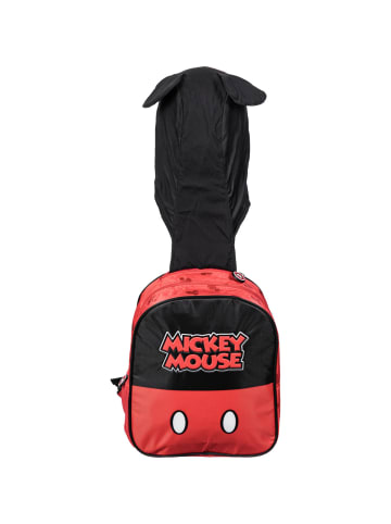 Disney Rucksack Mickey Mouse Clever-Hooded in schwarz