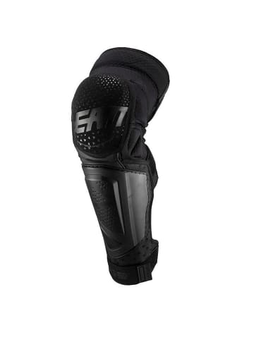 Leatt KNEE AND SHIN GUARD 3DF HYBRID EXT in Schwarz