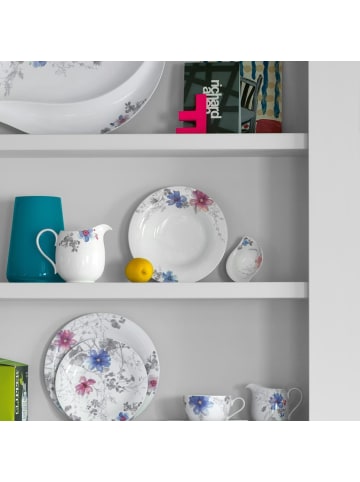Villeroy & Boch 6er Set Frühstücksteller Mariefleur Gris Basic in ø 21,5 cm in bunt
