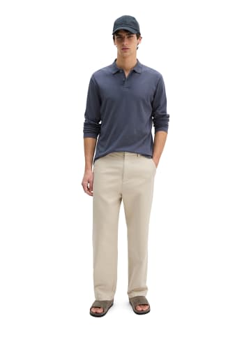 Marc O'Polo Langarm-Poloshirt regular in Faded Blue