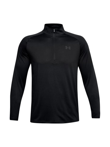 Under Armour Tech™ 2.0 Half Zip Shirt in Schwarz