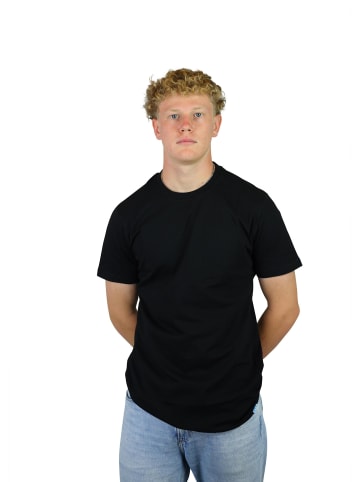 FuPer Baumwollshirt Karl in Black