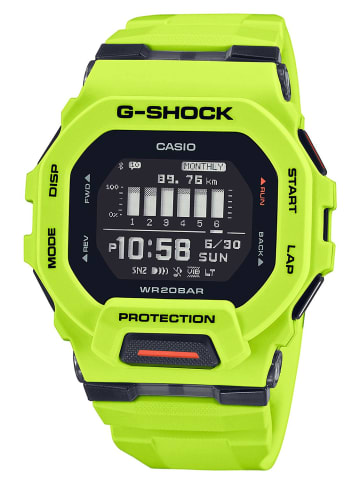 Casio G-Shock G-Squad Digitaluhr Bluetooth Neongelb