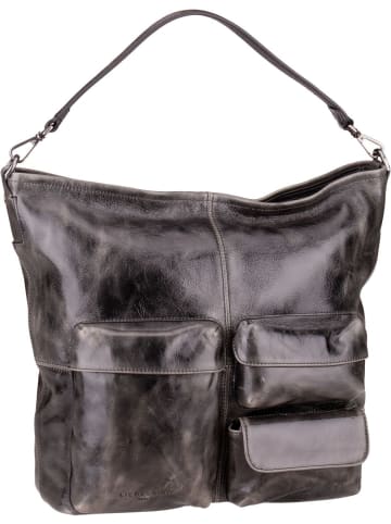 LIEBESKIND BERLIN Handtasche LK 204 Archive Lack M in Dark Stone