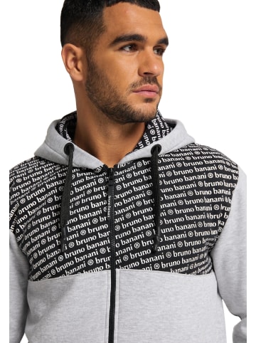Bruno Banani Kapuzensweatjacke BAILEY in Grau / Melange