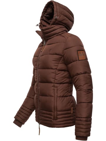 Marikoo Winterjacke Sole in Chocolate