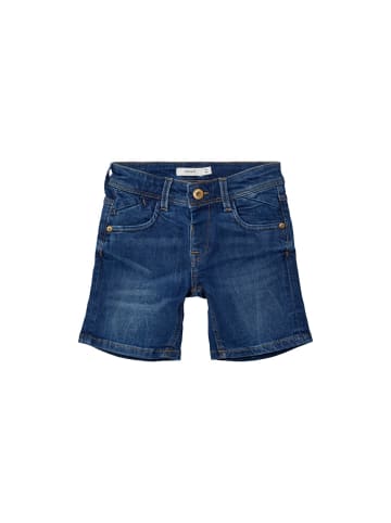 name it Jungen Regular Fit Jeansshorts in Medium Blue Denim