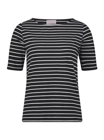 Betty Barclay Ringelshirt mit U-Boot-Ausschnitt in Schwarz/Weiß
