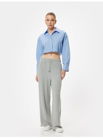 KOTON Sweathose in Grau Melange