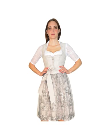 MarJo Midi Dirndl - Dana in Silber