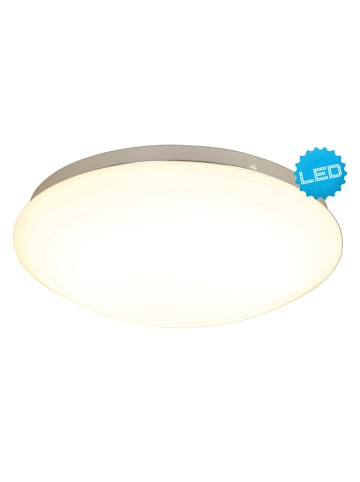 näve LED Deckenleuchte "BENDA" in weiß - (L)34 cm x (B)34 cm x (H)8.6 cm - EEK G