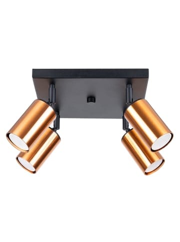 Nice Lamps Plafond SOLARA 4 schwarz/kupfer H 22