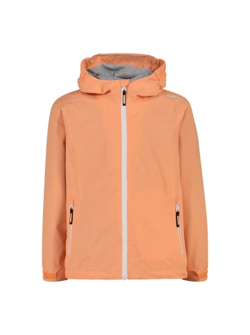 cmp Mädchen Regenjacke Fix Hood in Apricot