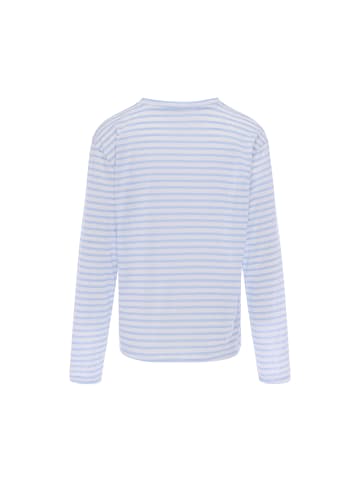 hoona Women Longsleeve in OFFWHITE LIGHT BLUE