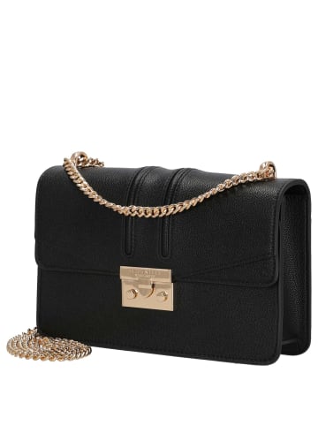 Seidenfelt Roros East-West - Umhängetasche 23 cm (soft cream) in schwarz gold