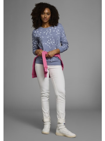 Kangaroos Sweatshirt in mittelblau
