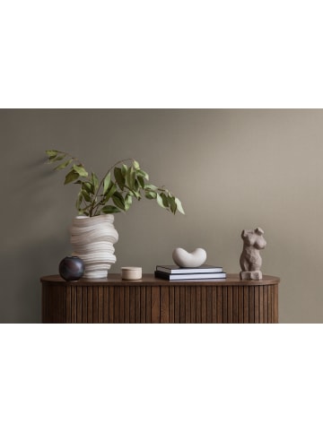 A.S. Création Tapete Fine Weave in Haselnuss-Braun