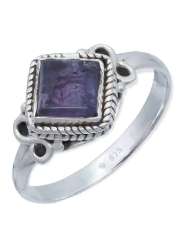 mantraroma 925er Silber - Ringe mit Amethyst