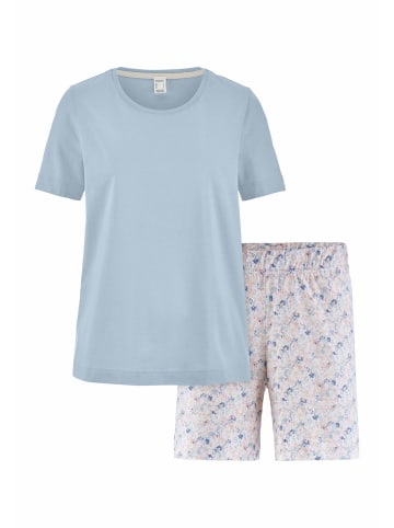 Hessnatur Pyjama Relaxed in nordisch blau