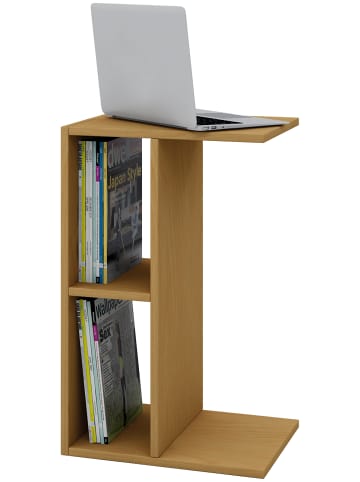 VCM Holz Beistelltisch Couchtisch Sofatisch Nachto in Buche