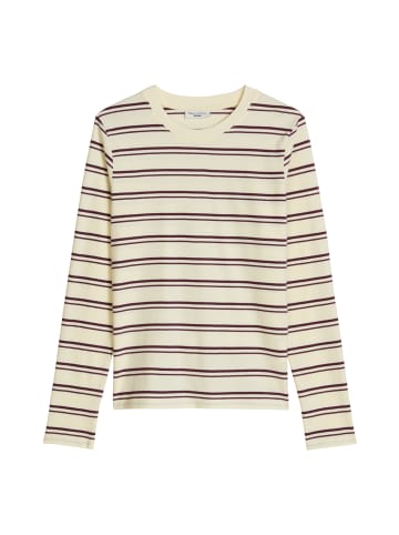 Marc O'Polo DENIM Gestreiftes Longsleeve regular in Light Yellow