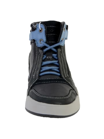 Geox Sneaker Uptown Kinder J Perth B.D - SYNT+WAX.LEA Schwarz