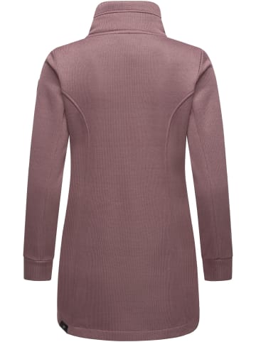 ragwear Sweatjacke Letrice Bonded in Mauve24