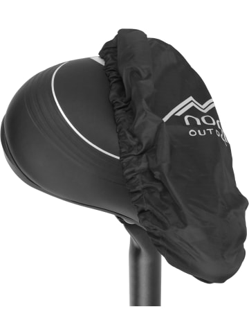 Normani Outdoor Sports Regenüberzug für Fahrradsattel BiSaddle in Schwarz
