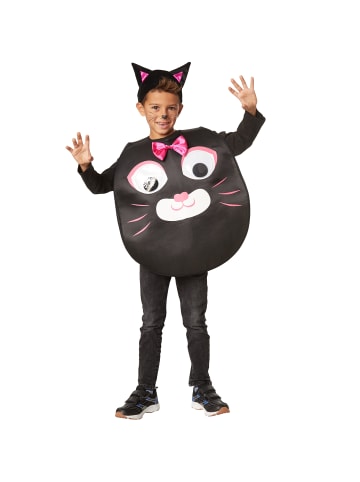 tectake Katze/Kätzchen, Gr. 140 (9-10 Jahre), Stoffmütze mit spitzen Ohren