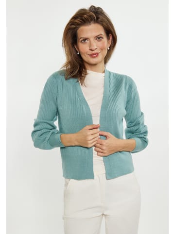 usha WHITE LABEL Damen Cardigan in AQUA