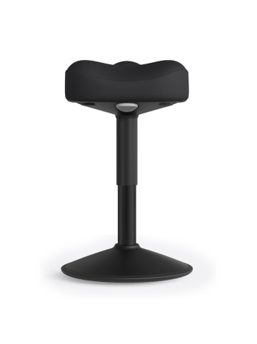 SONGMICS Arbeitshocker Activo in Schwarz - (B)36.5 x (H)(48-65.6) x (T)34 cm