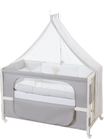 roba Roombed Babybett Heartbreaker Beistellbett 60 x 120 cm - weiß