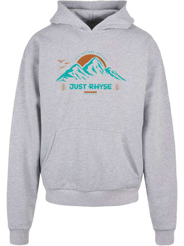 Just Rhyse Just Rhyse Kapuzenpullover in grey