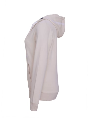 SCHIETWETTER Hoodie Frieda SW Stick in beige-white