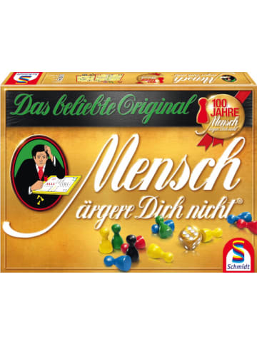 Schmidt Spiele Gesellschaftsspiel Mensch ärgere Dich nicht Gold-Edition, 6-99 Jahre