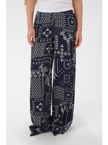 SAINT TROPEZ Casual Hose StephanieSZ Lockere Passform in NightSky Paisley Mosaic