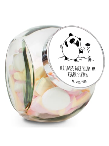 Mr. & Mrs. Panda gewürzglas Panda ZuMenschmenhalt mit Spruch in Weiß