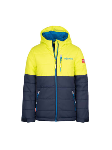 Trollkids Ski-/Snowboardjacke Hemsedal in navy/lime/azure bluel