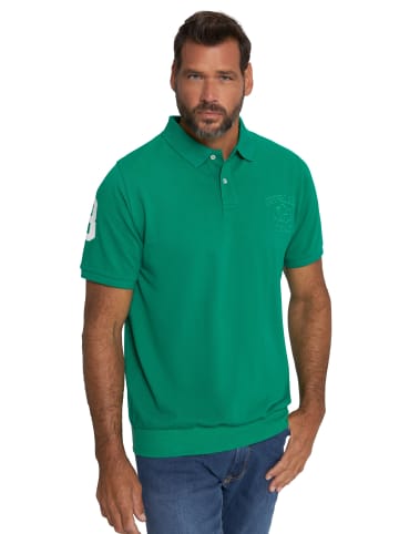 JP1880 Poloshirt in smaragdgrün