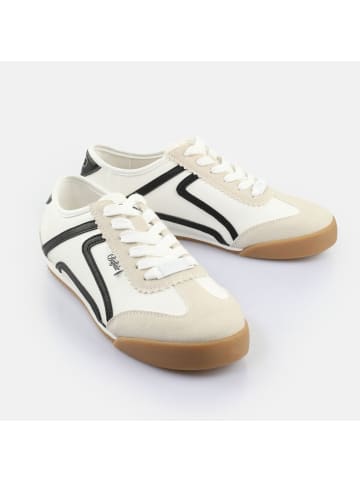 Buffalo Java Sneaker in Silber Weiß