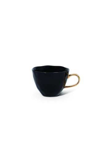 URBAN NATURE CULTURE Kleine Tasse Good Morning in Schwarz | Gold