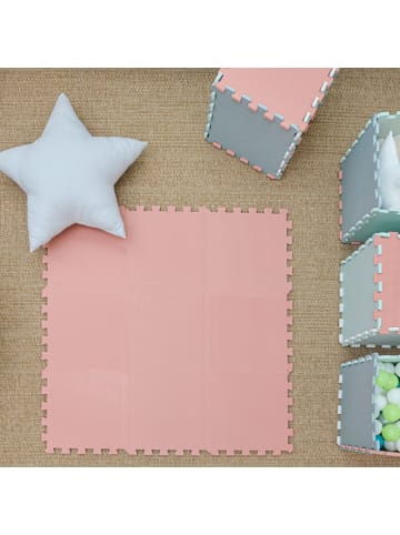 LittleTom Baby Spielmatte Ella 9-tlg. in lachsfarben