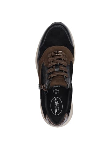 Tamaris WIDE FIT Sneaker in BLACK COMB