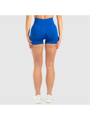 SMILODOX Shorts Issy Scrunch in Blau